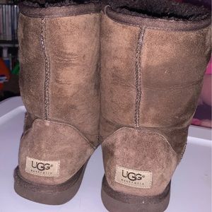 Classic short chocolate uggs
